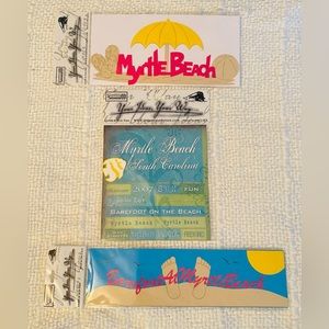 Adorable Myrtle Beach Scrapbook Lot (read)